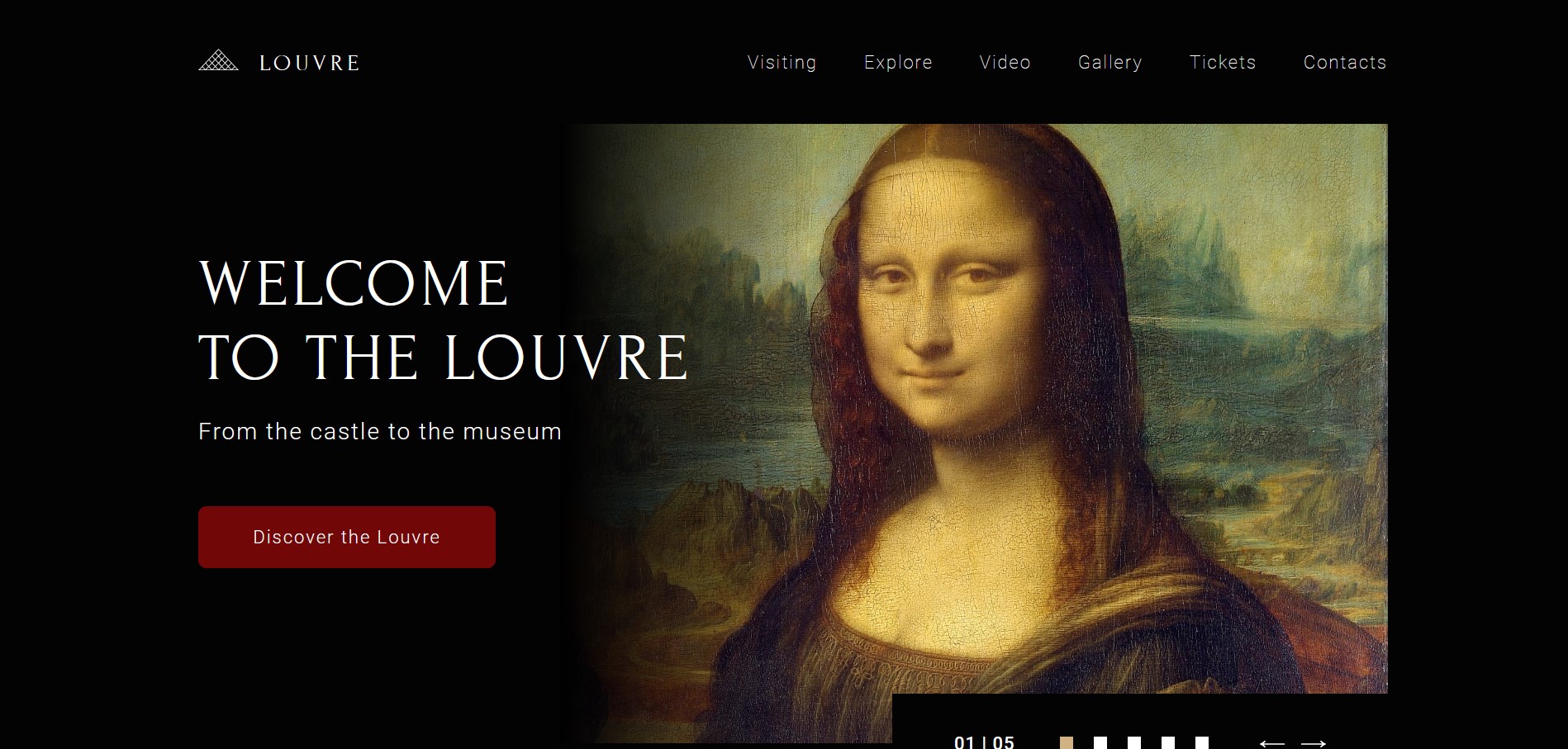 Museum JavaScript/Front-end Stage 1